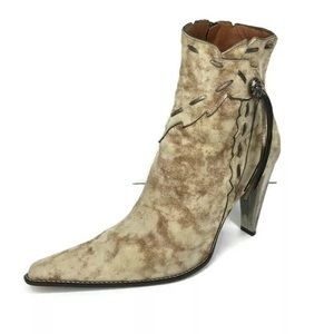 Sofia Vero Cuoio Italian Boots 9 US 39 EUR Heels